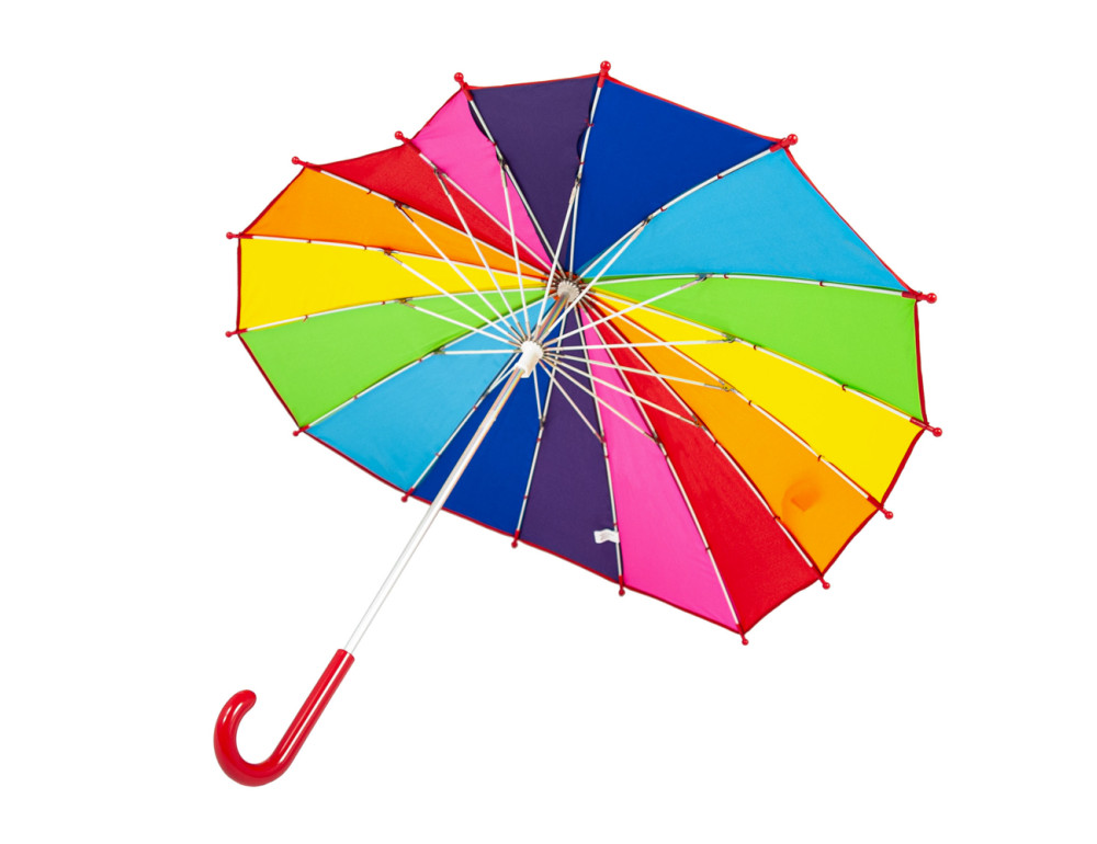 Парасолька дитяча Fulton C932-041024 Heart Junior Rainbow Heart (Райдужне серце) - Фотографія № 3