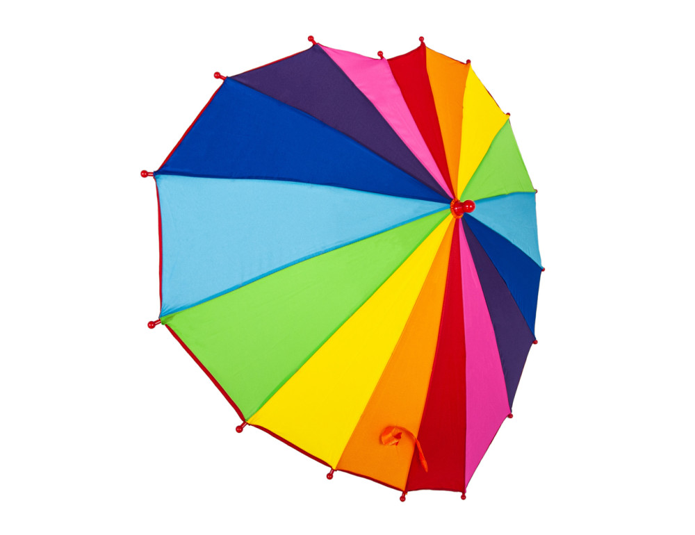 Парасолька дитяча Fulton C932-041024 Heart Junior Rainbow Heart (Райдужне серце) - Фотографія № 10