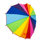 Парасолька дитяча Fulton C932-041024 Heart Junior Rainbow Heart (Райдужне серце) - Фотографія № 109