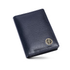 Кожаный картхолдер Hammonds Flycatcher CC606 Blue (Синий) - Фото № 104