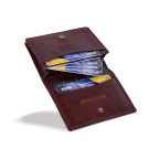 Кожаный картхолдер Hammonds Flycatcher CC606 Croco Brown (Коричневый) - Фото № 104