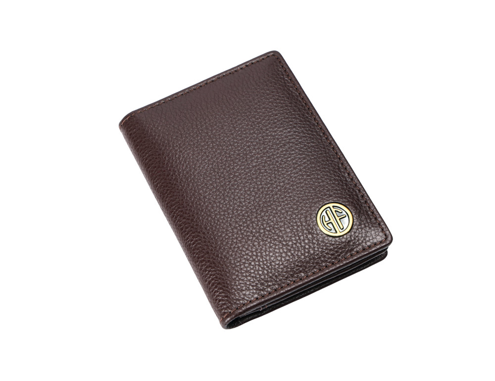 Кожаный картхолдер Hammonds Flycatcher CC606 Redwood Brown (Коричневый) - Фото № 4