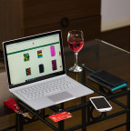 Женский кожаный кошелек VISCONTI CD21 BLK/RED черный с красным - Фото № 104