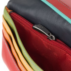 Мягкий женский кожаный кошелёк красного цвета Visconti CM70 RED/RHUMB - Фото № 105