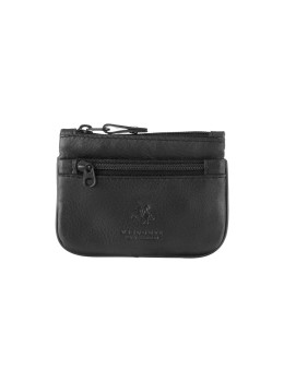 Кожаная ключница Visconti CP3 BLK