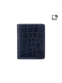 Гаманець чоловічий Visconti CR91 Caiman c RFID (Blue)
