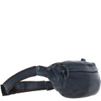Сумка на пояс кожаная Ashwood D102 NAVY - Фото № 101