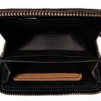 Чорне жіноче портмоне з натуральної шкіри Ashwood D80 Black - Фотографія № 104
