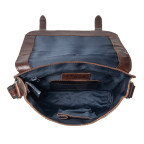 Чоловічі шкіряні сумки через плече Ashwood F84 Brandy - Фотографія № 107