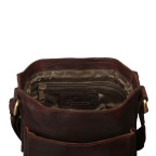 Коричнева шкіряна сумка-месенджер Ashwood G31 Brandy - Фотографія № 103
