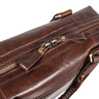 Коричнева шкіряна сумка для ноутбука 15,4" Ashwood G34 BRANDY - Фотографія № 105