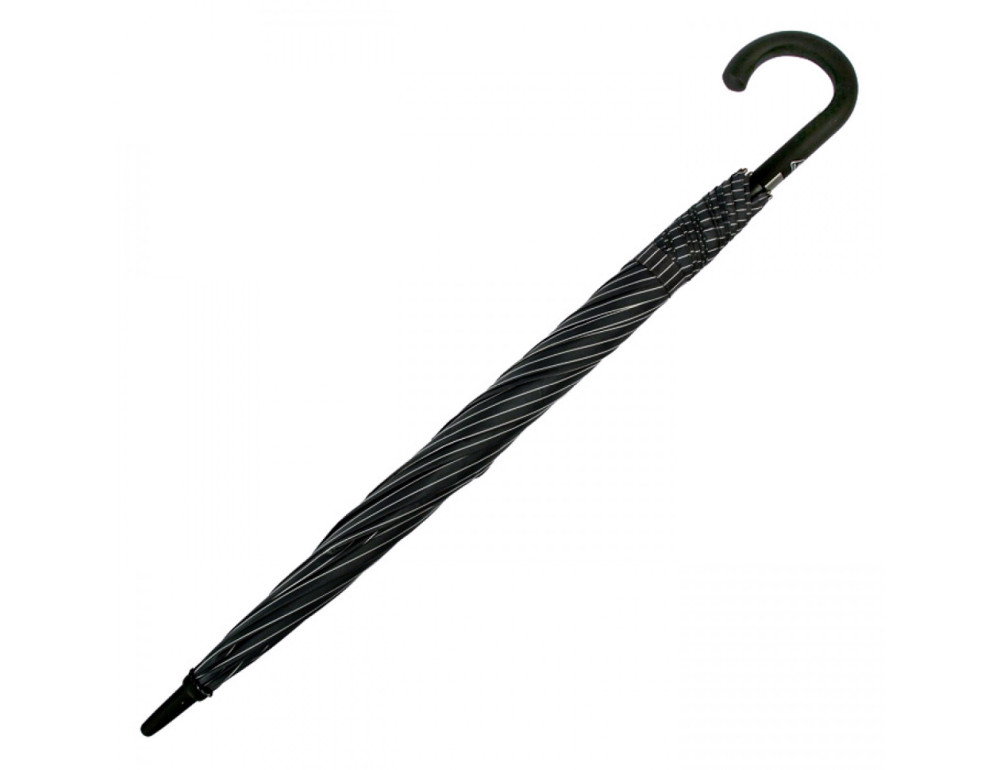 Парасолька чоловіча Fulton G451-019207 Knightsbridge-2 City Stripe Black/Steel - Фотографія № 6
