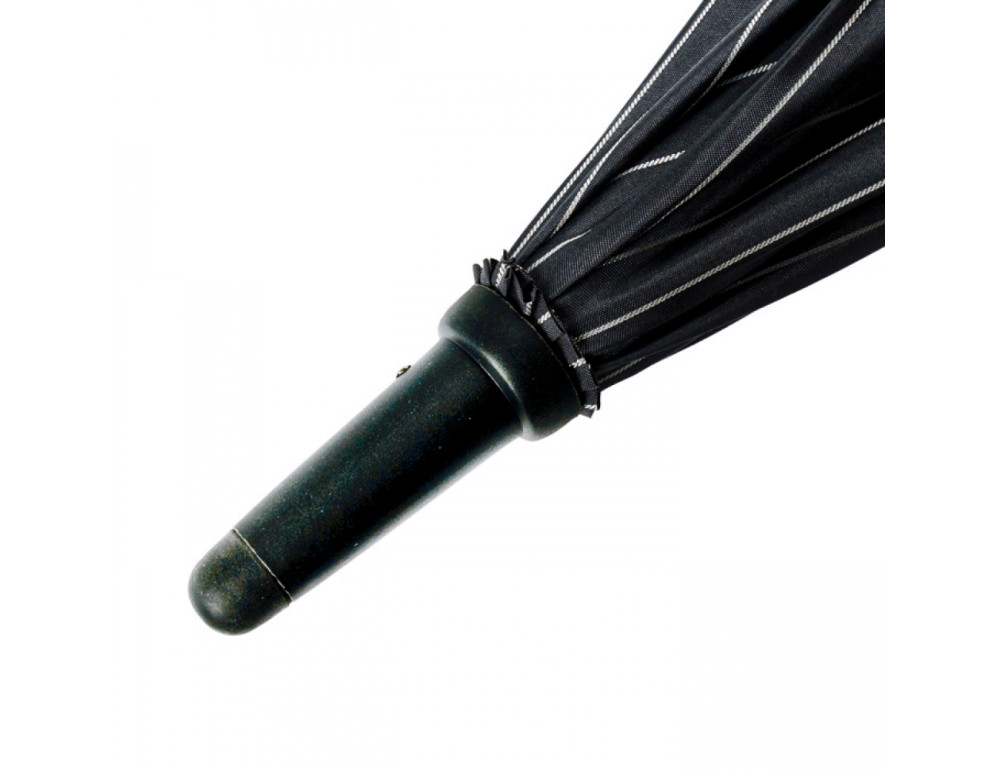Парасолька чоловіча Fulton G451-019207 Knightsbridge-2 City Stripe Black/Steel - Фотографія № 9