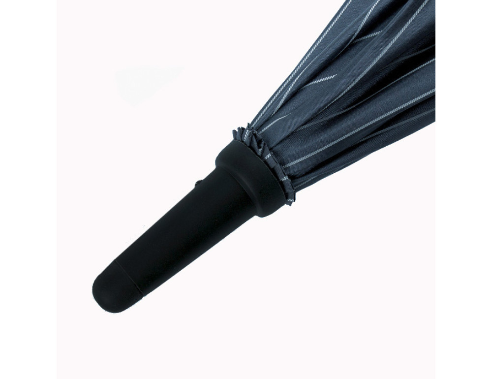 Зонт-трость мужской Fulton Knightsbridge-2 G451-024171 City Stripe Navy (Синий) - Фото № 9