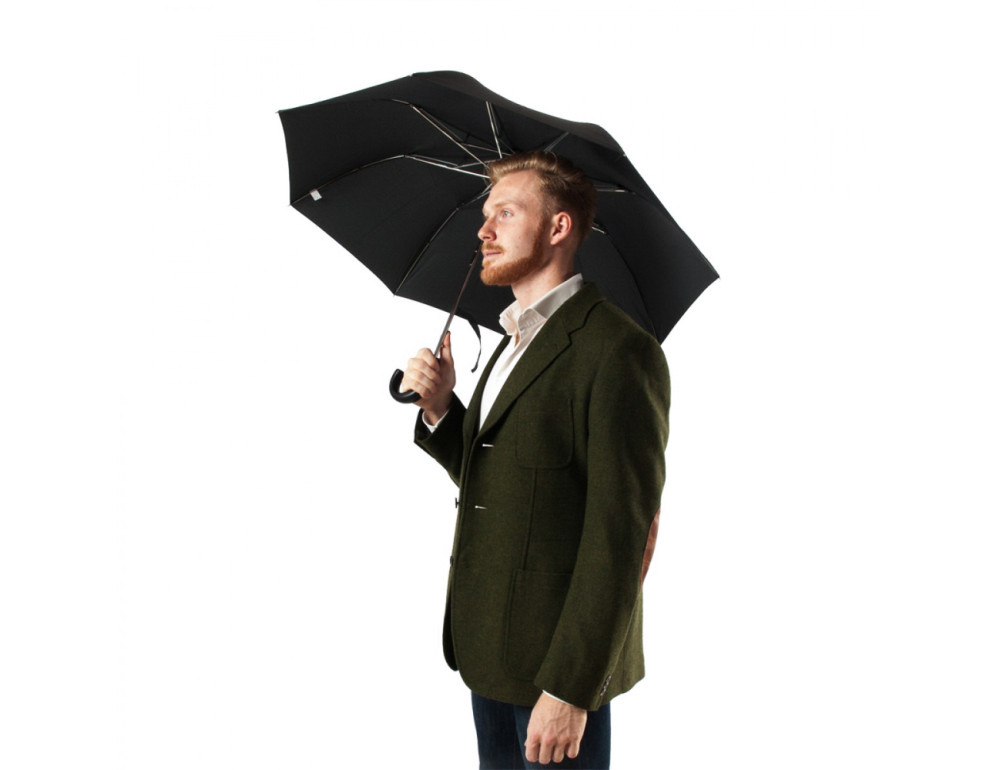 Парасолька чоловіча Fulton Ambassador G518 Black (Чорний) - Фотографія № 2