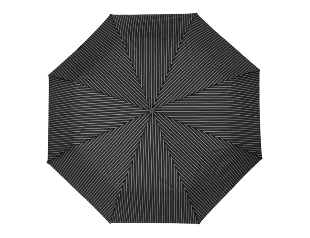 Парасолька чоловіча Fulton G818-019214 Chelsea-2 City Stripe Black/Steel - Фотографія № 5