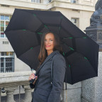 Чоловіча складана парасоля Fulton Tornado G840-026229 Black (чорна) - Фотографія № 104