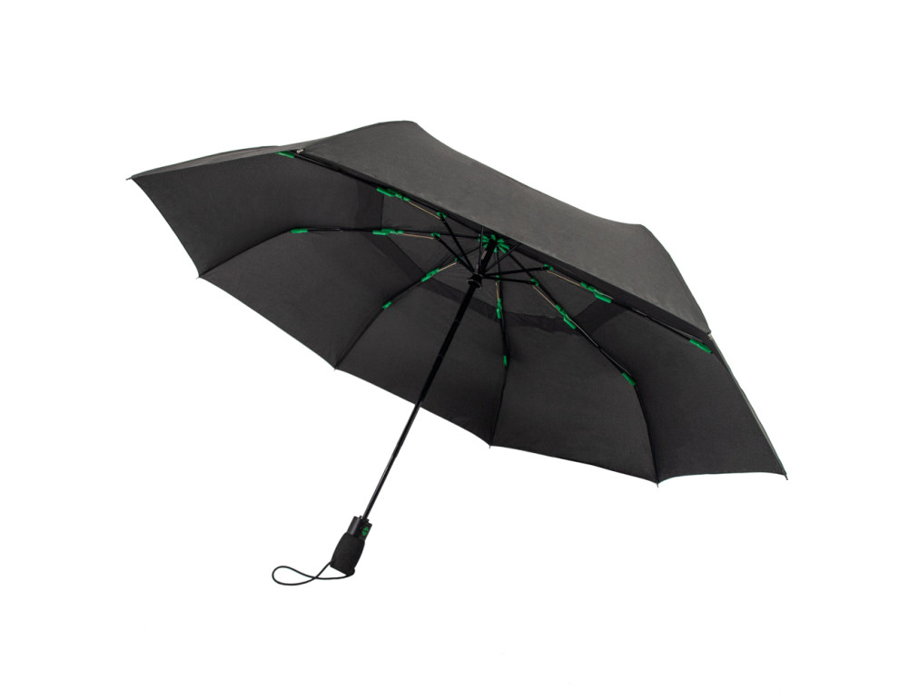 Чоловіча складана парасоля Fulton Tornado G840-026229 Black (чорна) - Фотографія № 9