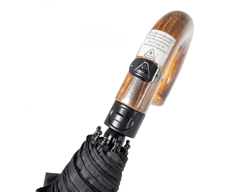Парасолька чоловіча Fulton Dalston-2 G857 Charcoal Check (Клетка) - Фотографія № 15
