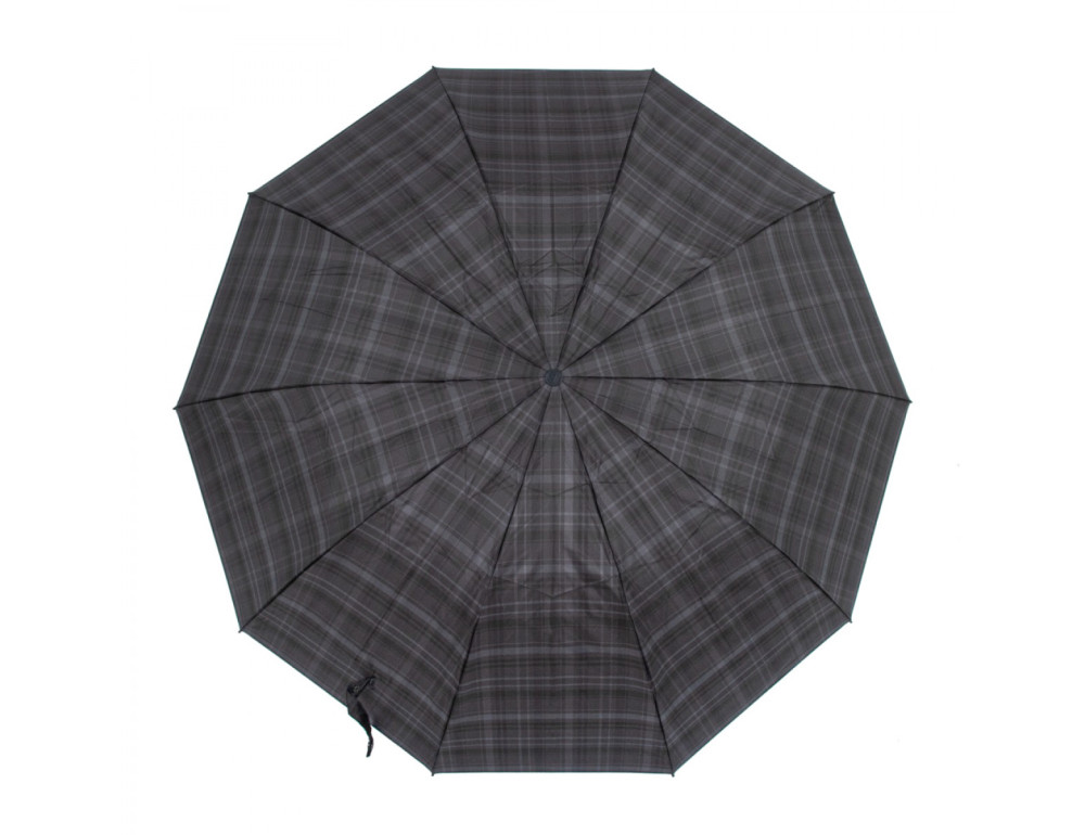 Парасолька чоловіча Fulton Dalston-2 G857 Charcoal Check (Клетка) - Фотографія № 8