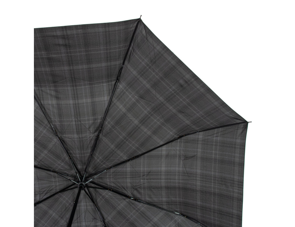 Парасолька чоловіча Fulton G868 Hackney-2 Charcoal Check (Темно-серая клетка) - Фотографія № 7