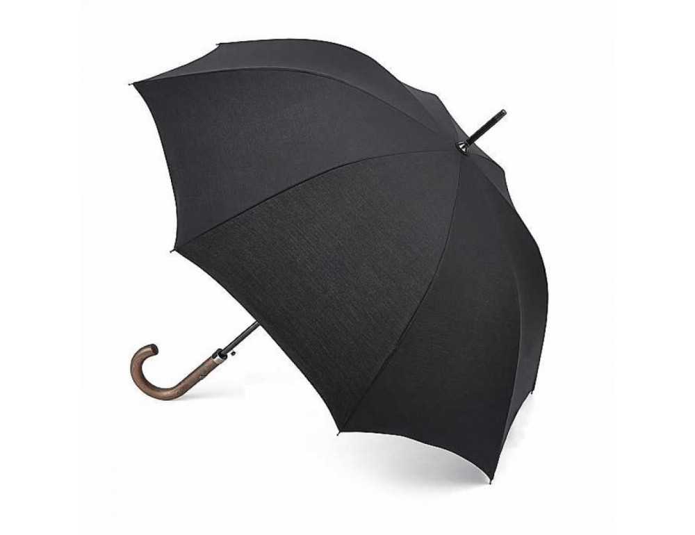 Парасолька-тростина чорного кольору Fulton Mayfair-1 G894 - Black (Чорний) - Фотографія № 1 Парасолька-тростина чорного кольору Fulton Mayfair-1 G894 - Black (Чорний) - Фотографія № 1