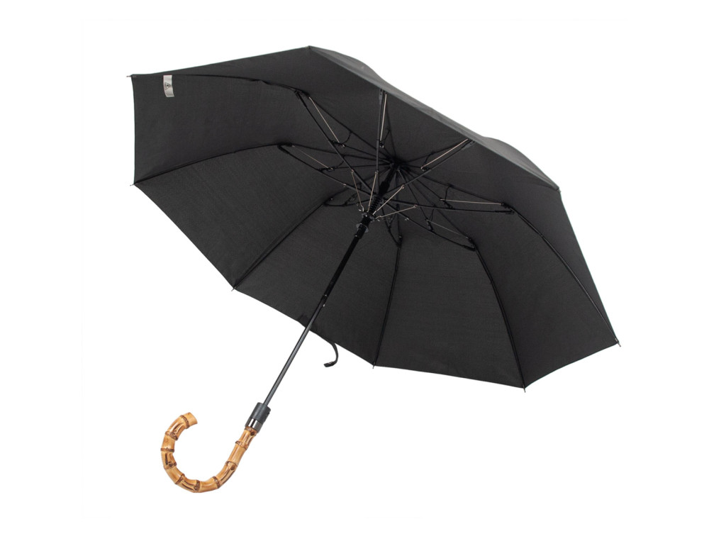 Парасолька чоловіча Fulton G938-041390 Portobello-1 Black (Чорний) - Фотографія № 4