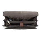 Чоловічий шкіряний портфель Ashwood GARETH BRN - Фотографія № 106