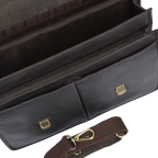 Чоловічий шкіряний портфель Ashwood GARETH BRN - Фотографія № 105