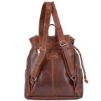 Чоловічий шкіряний рюкзак із клапаном Ashwood Leather Harvey Tan - Фотографія № 102