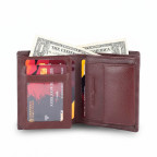 Мужской кожаный кошелек Hammonds Flycatcher HF514 Croc Brown с RFID-защитой - Фото № 101