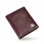Мужской кожаный кошелек Hammonds Flycatcher HF514 Croc Brown с RFID-защитой - Фото № 102