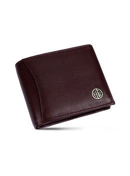 Чоловічий шкіряний гаманець Hammonds Flycatcher HF592 Redwood Brown