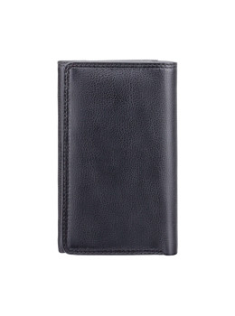 Чёрный женский кошелёк вертикальный Visconti HT32 BLK Picadilly c RFID