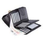 Чорний гаманець Visconti HT33 BLK Madame c RFID - Фотографія № 103