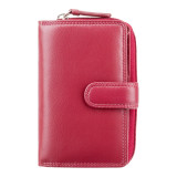Червоний шкіряний жіночий Visconti HT33 RED Madame c RFID