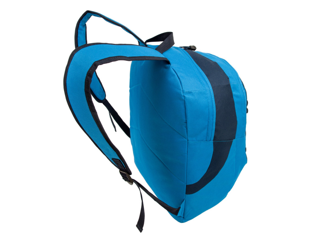 Місткий текстильний рюкзак синього кольору Borderline JBBP194L (Blue/Navy) - Фотографія № 6