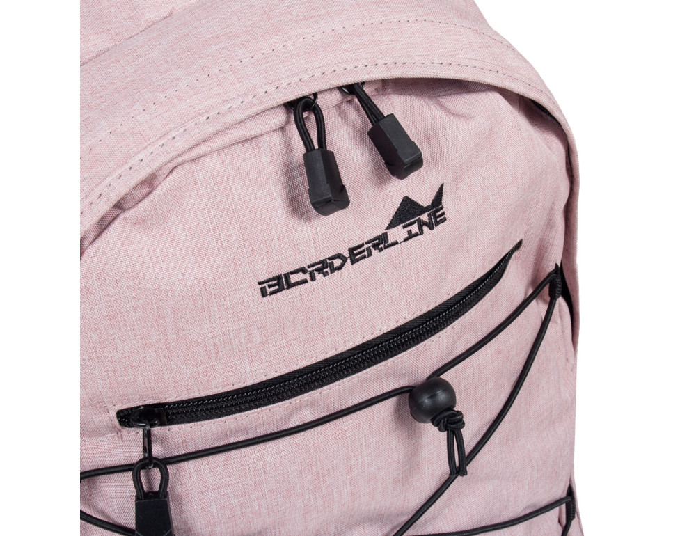 Большой женский рюкзак из текстиля Borderline JBBP194L (Pink) - Фото № 7