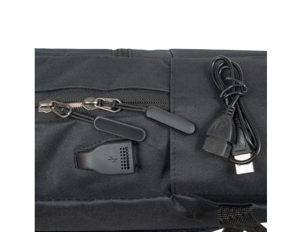 Тканинний чоловічий рюкзак Bordlite JBBP 277 (Black) - Фотографія № 9