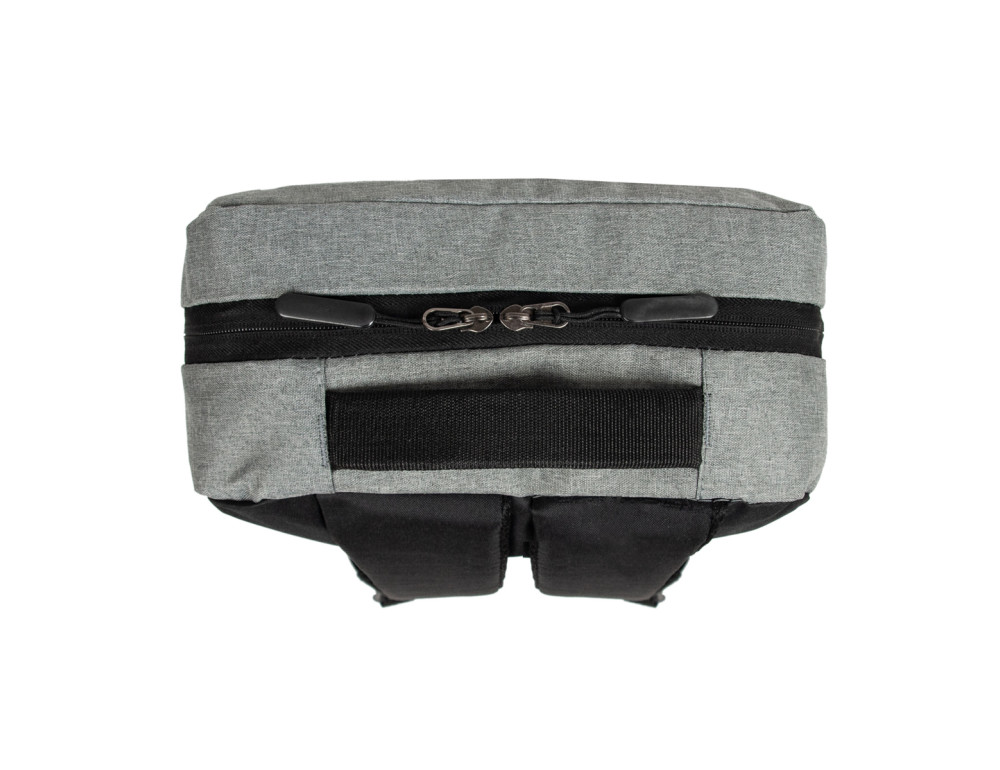 Тканевый городской рюкзак Bordlite JBBP277 (Grey/Black) - Фото № 6