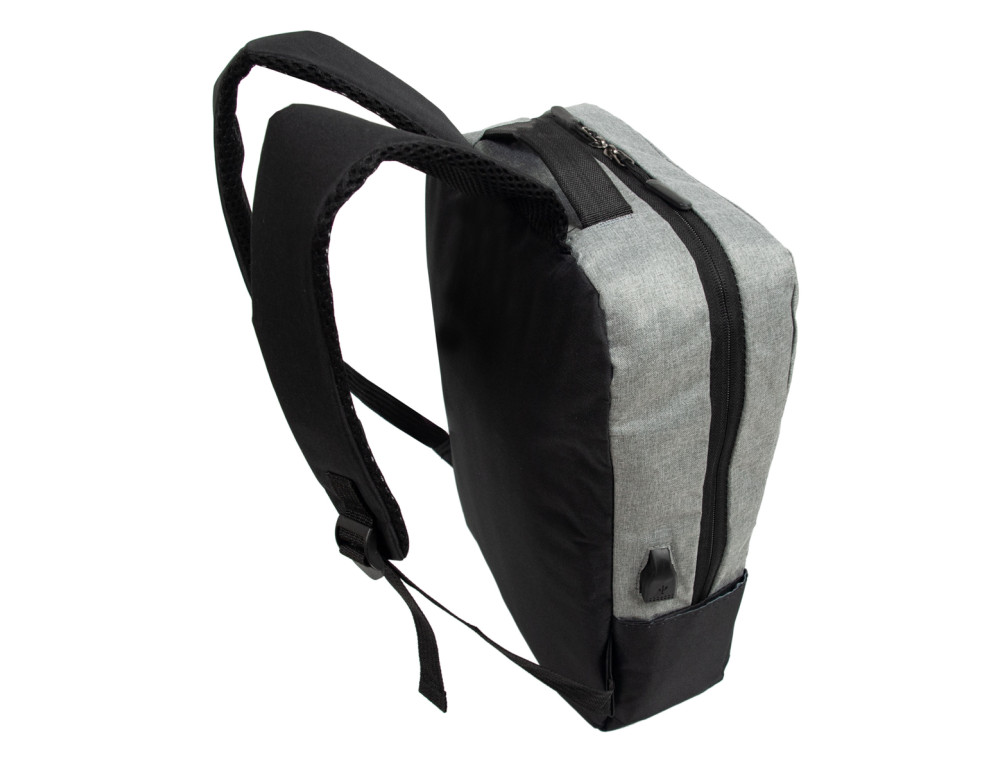 Тканевый городской рюкзак Bordlite JBBP277 (Grey/Black) - Фото № 7