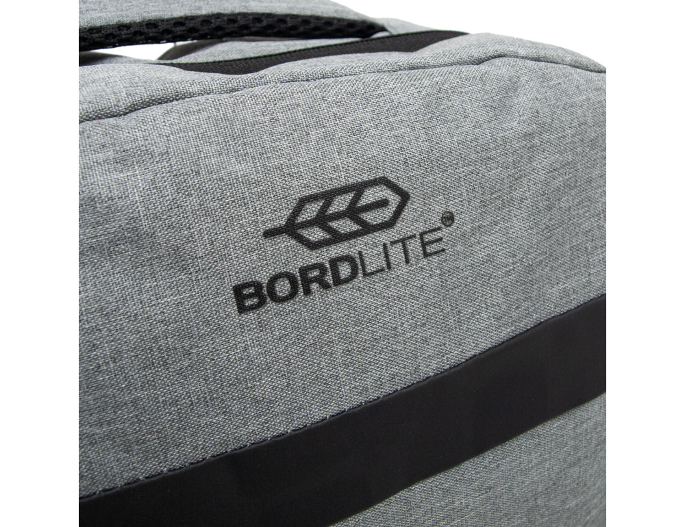 Мужской текстильный рюкзак серого цвета Bordlite JBBP 278 (Grey) - Фото № 6