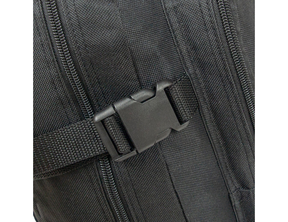 Большой городской рюкзак для ноутбука на 17 дюймов Bordlite JBBP 218 (Black) - Фото № 6