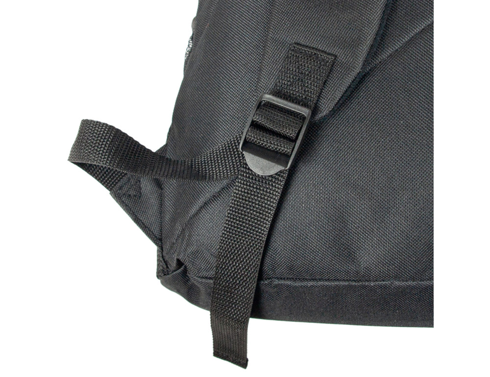 Большой городской рюкзак для ноутбука на 17 дюймов Bordlite JBBP 218 (Black) - Фото № 8