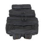 Великий текстильний чорний рюкзак Borderline JBBP 287 (Black) - Фотографія № 105