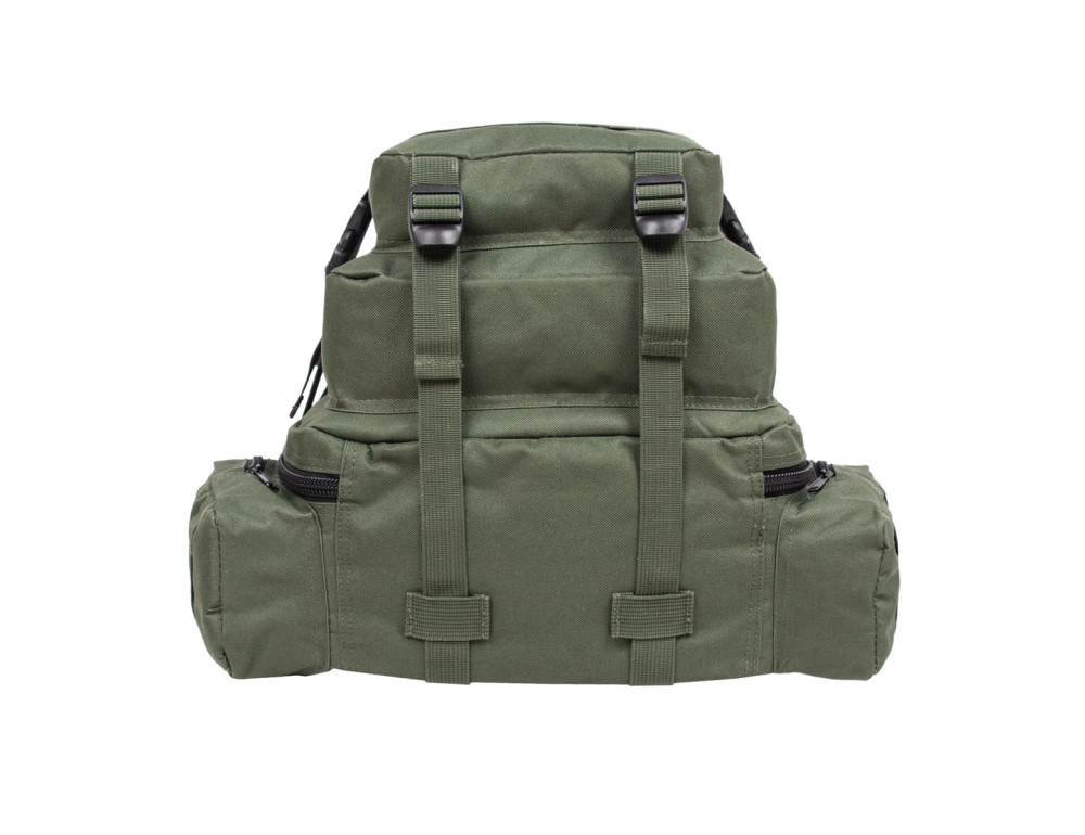 Текстильный мужской рюкзак большого размера цвета хаки Borderline JBBP 287 (Khaki) - Фото № 7
