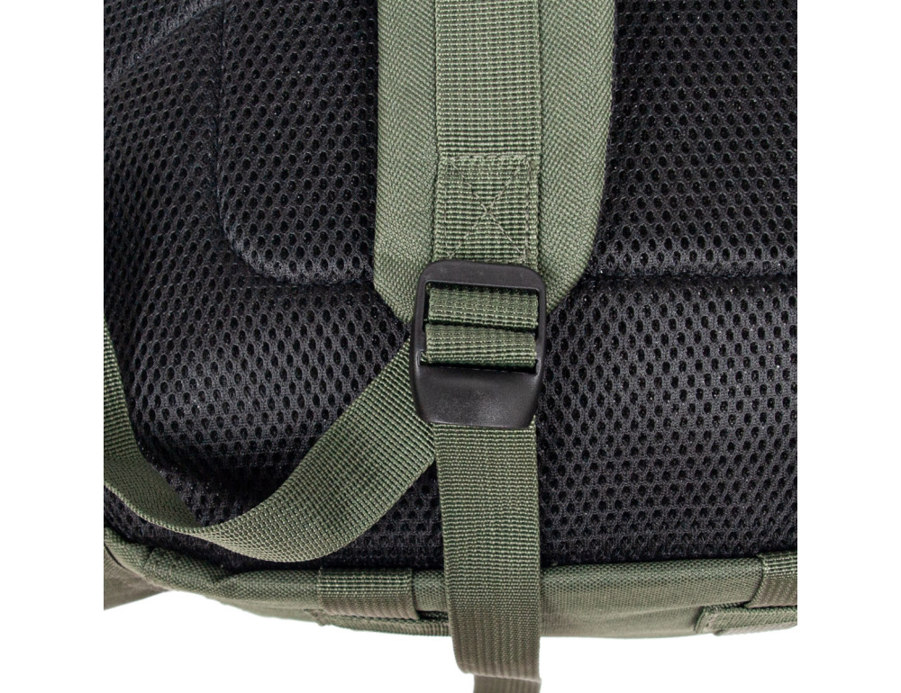 Текстильный мужской рюкзак большого размера цвета хаки Borderline JBBP 287 (Khaki) - Фото № 9