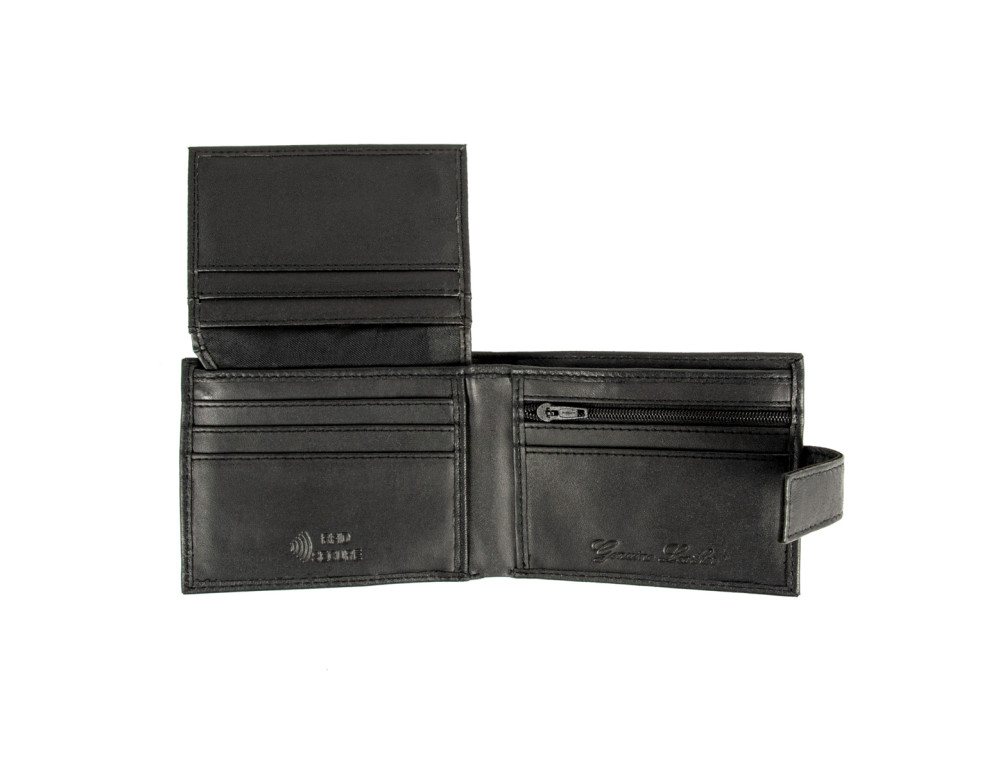 Гаманець шкіряний чоловічий Ridgeback JBNC 34 Black (Чорний) - Фотографія № 4