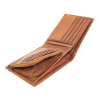 Кошелек кожаный мужской Ridgeback JBNC39MN Tan (Рыжий) - Фото № 103