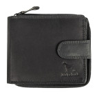 Кошелек кожаный мужской Ridgeback JBNC43MN Black (Черный) - Фото № 100